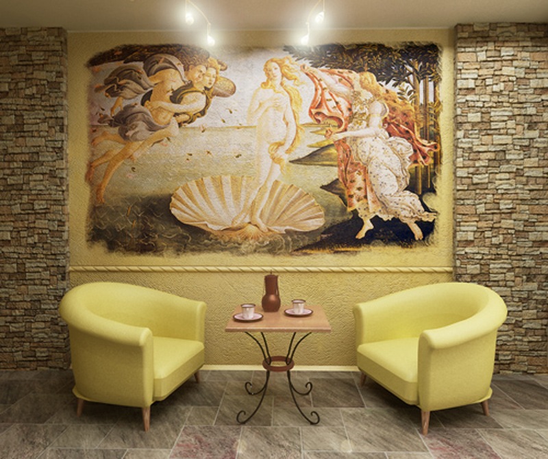 Фрески на стену