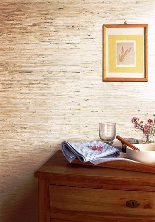 натуральные обои в интерьере фото