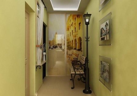 в коридор обои под покраску