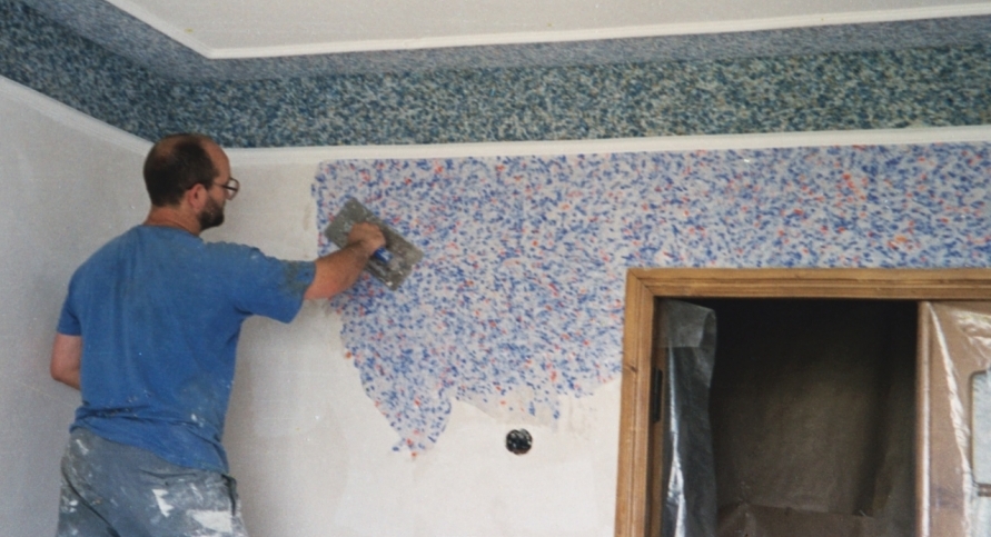 Способы нанесения жидких обоев